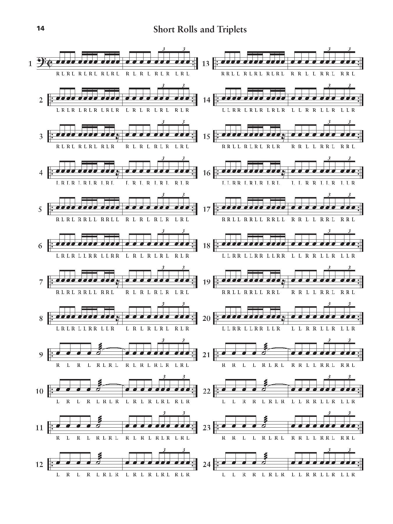 Stick Control for the Snare Drummer