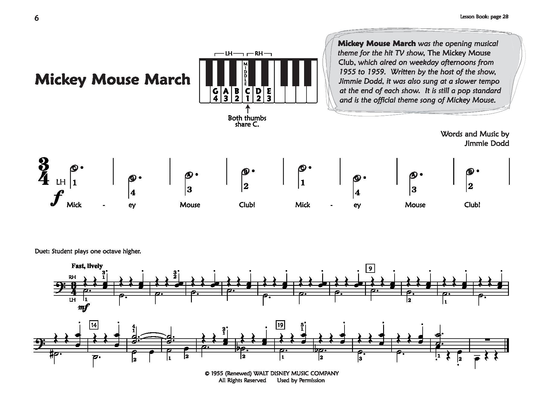 Alfred's Premier Piano Course, Pop and Movie Hits 1A