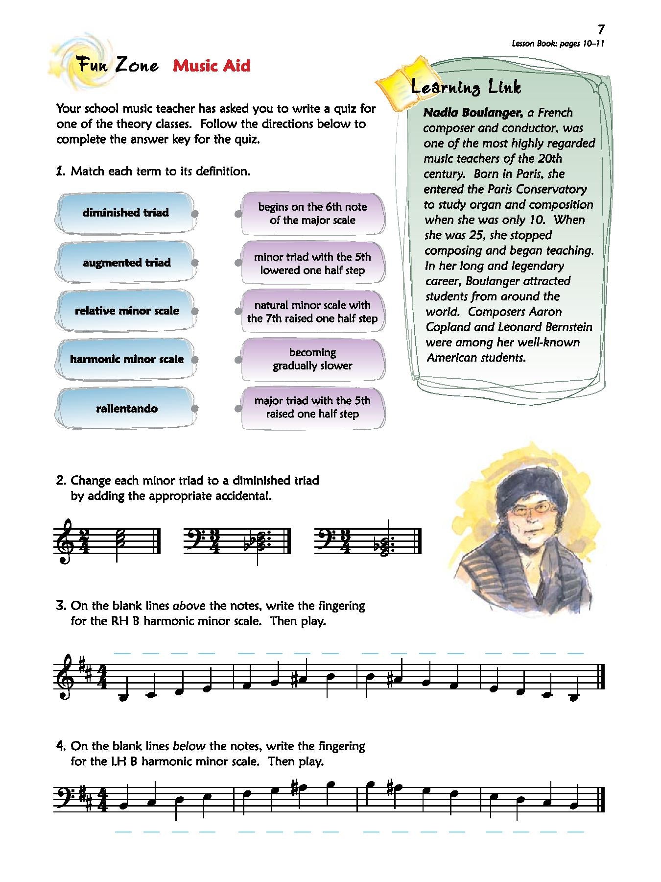 Alfred's Premier Piano Course, Theory 6