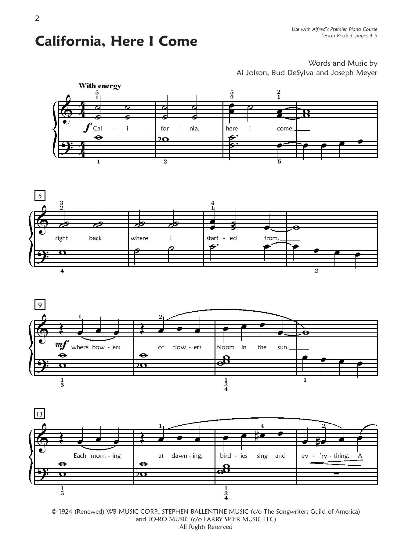 Alfred's Premier Piano Course, Pop and Movie Hits 3