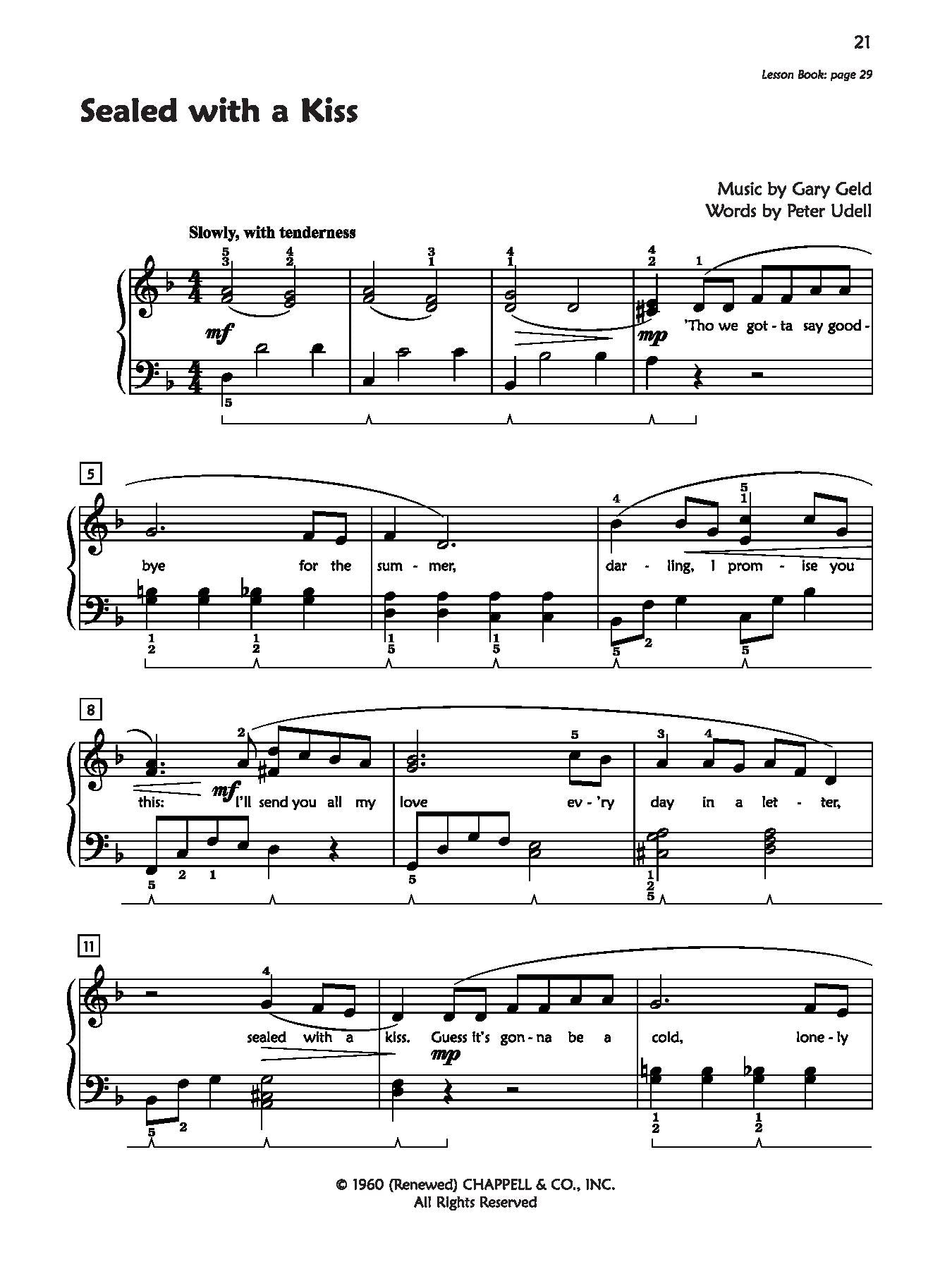 Alfred's Premier Piano Course, Pop and Movie Hits 6