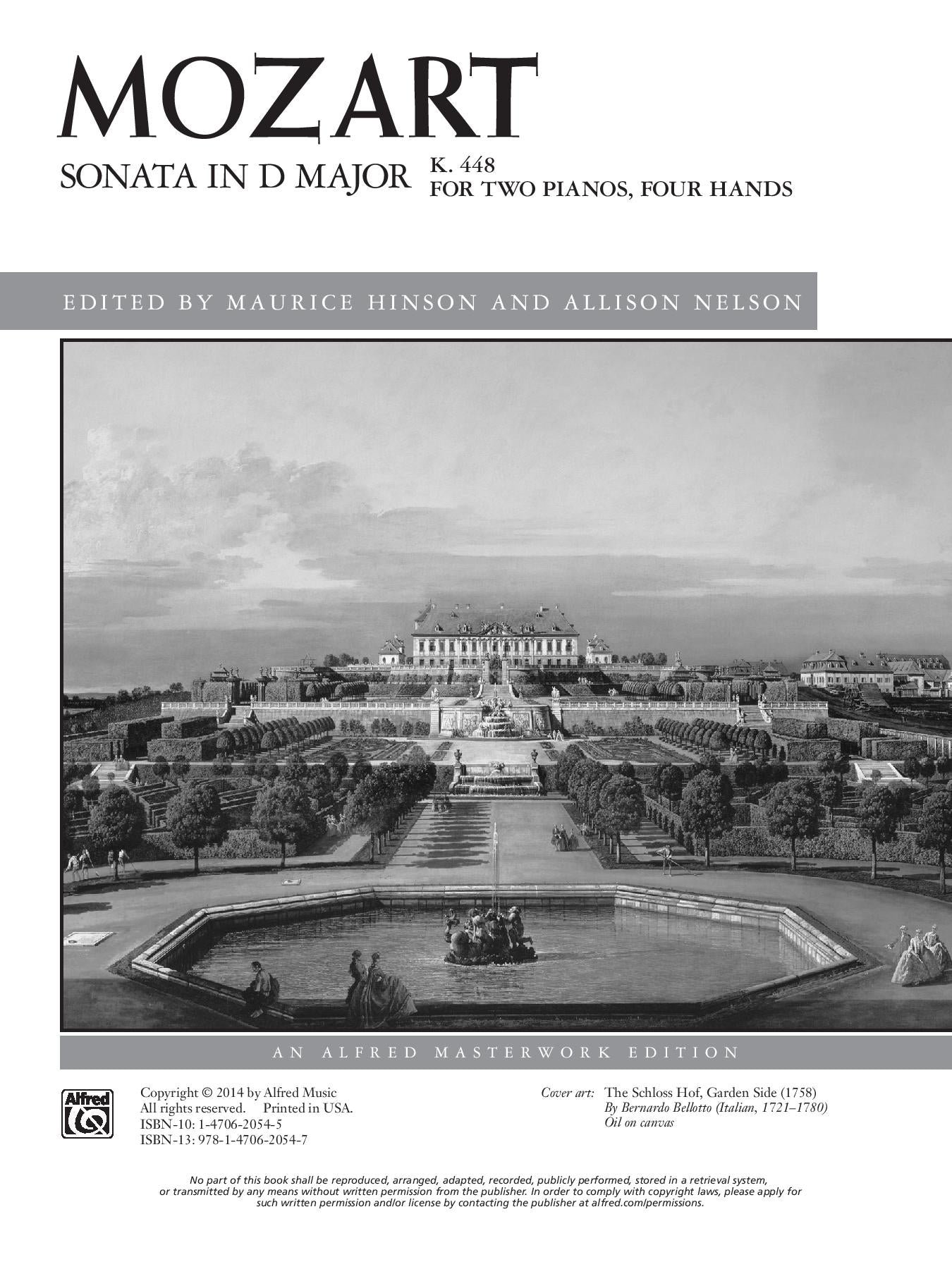 Mozart: Sonata in D Major, K. 448