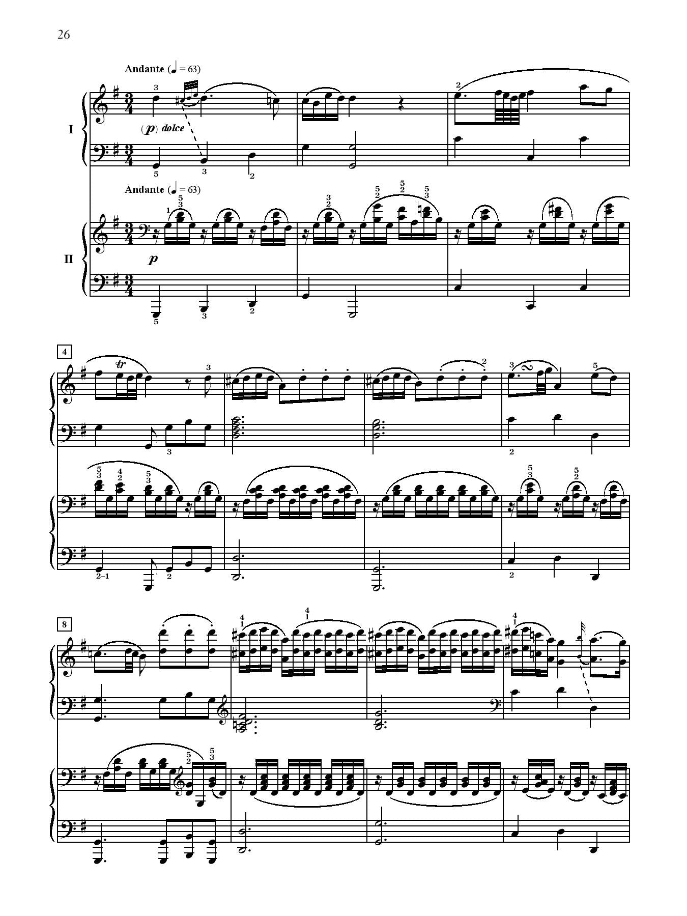 Mozart: Sonata in D Major, K. 448