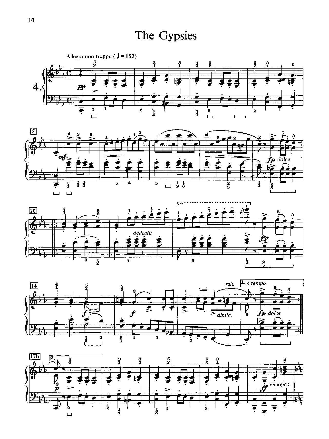 Burgmüller: 18 Characteristic Studies, Opus 109 for Piano Solo