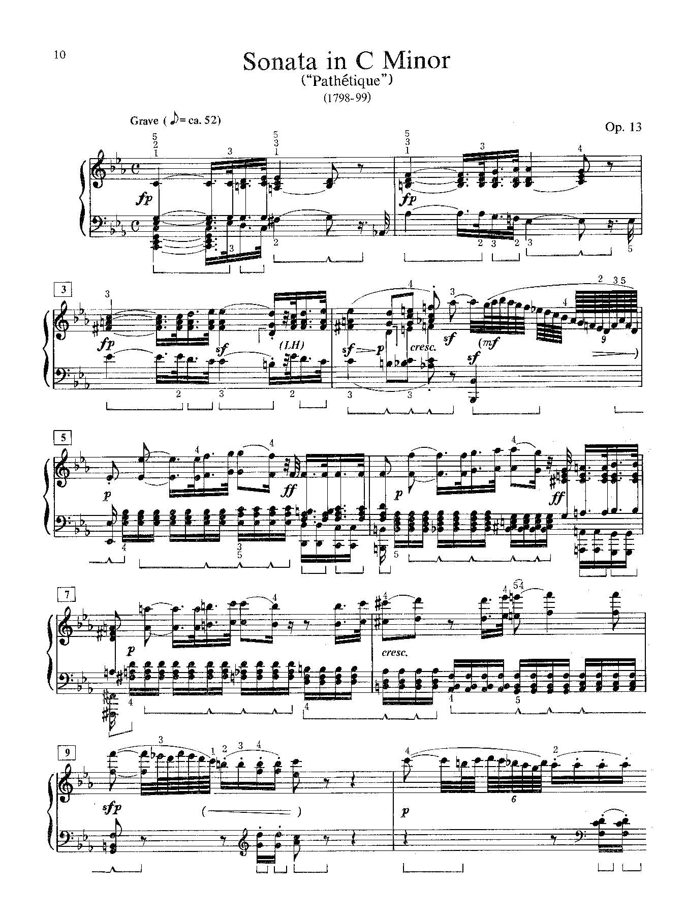Beethoven: Selected Intermediate to Early Advanced Piano Sonata Movements, Volume 2