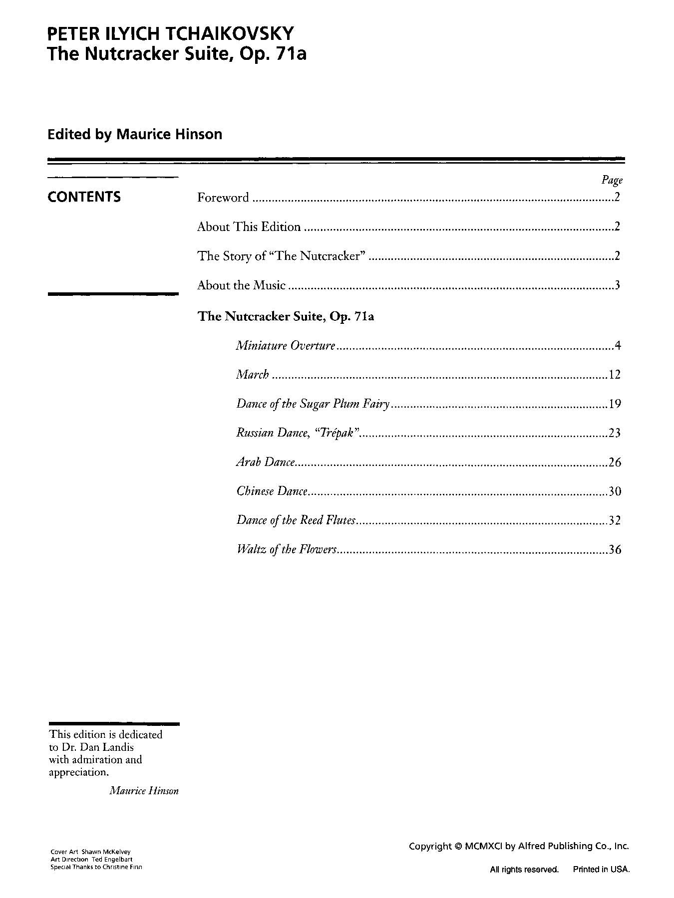 Tchaikovsky: The Nutcracker Suite (Solo)