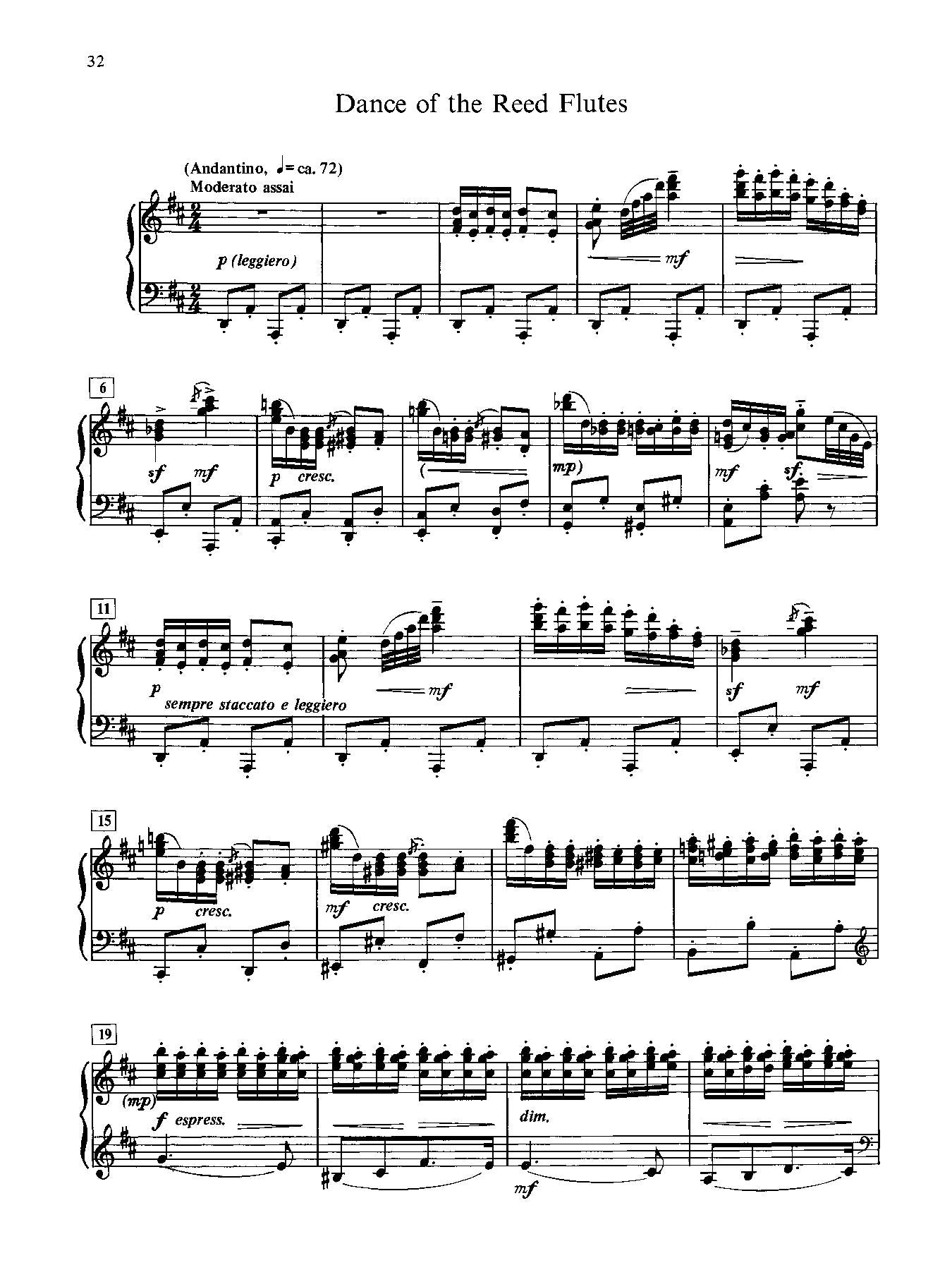 Tchaikovsky: The Nutcracker Suite (Solo)