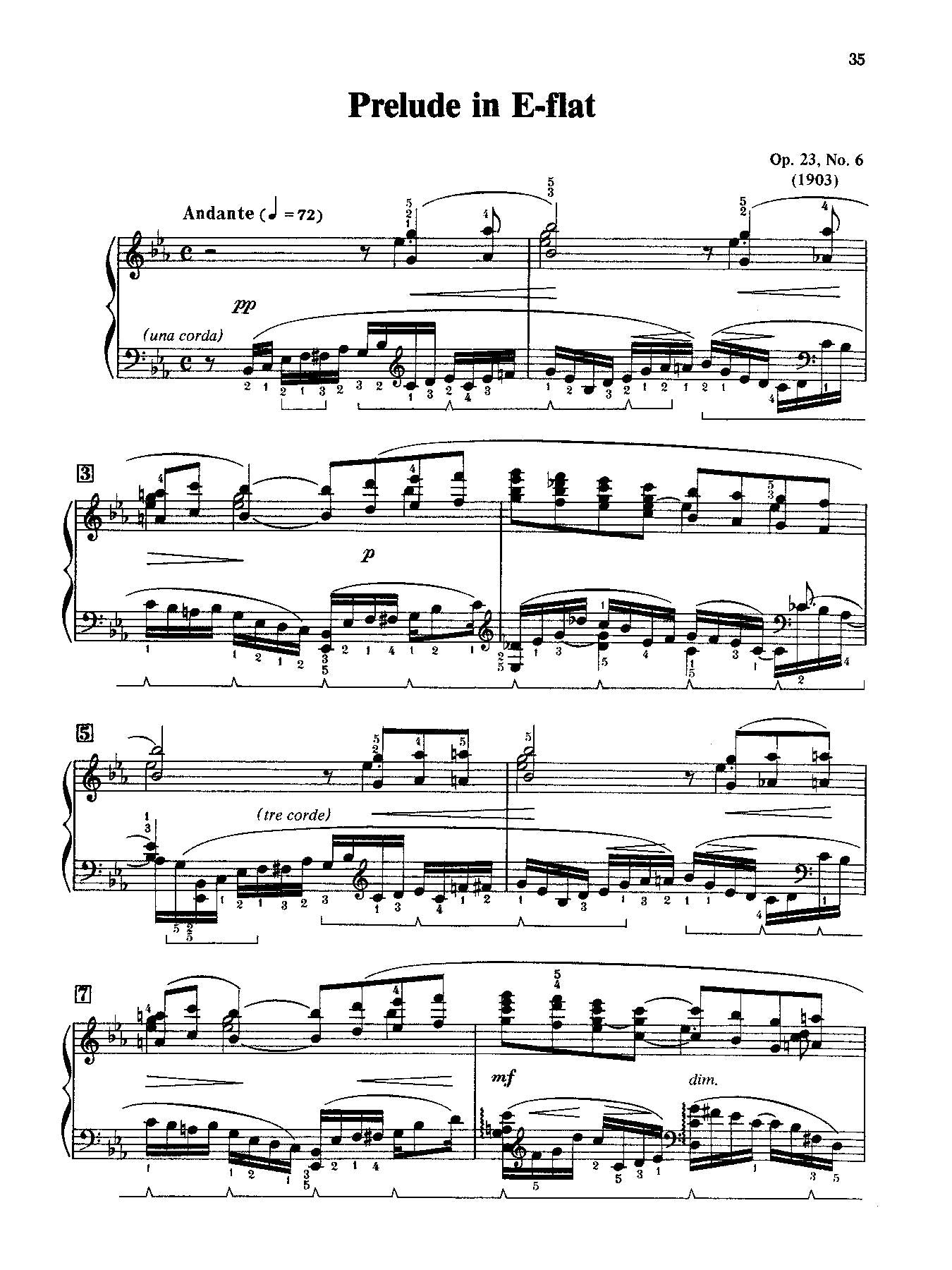 Rachmaninoff: Preludes, Opus 23