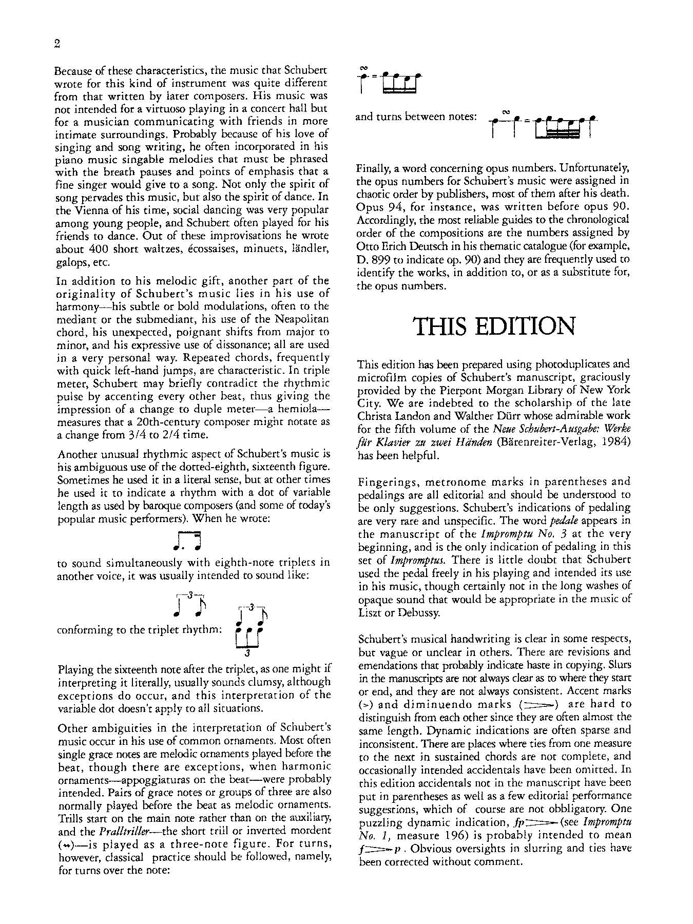 Schubert: Impromptus, Opus 90