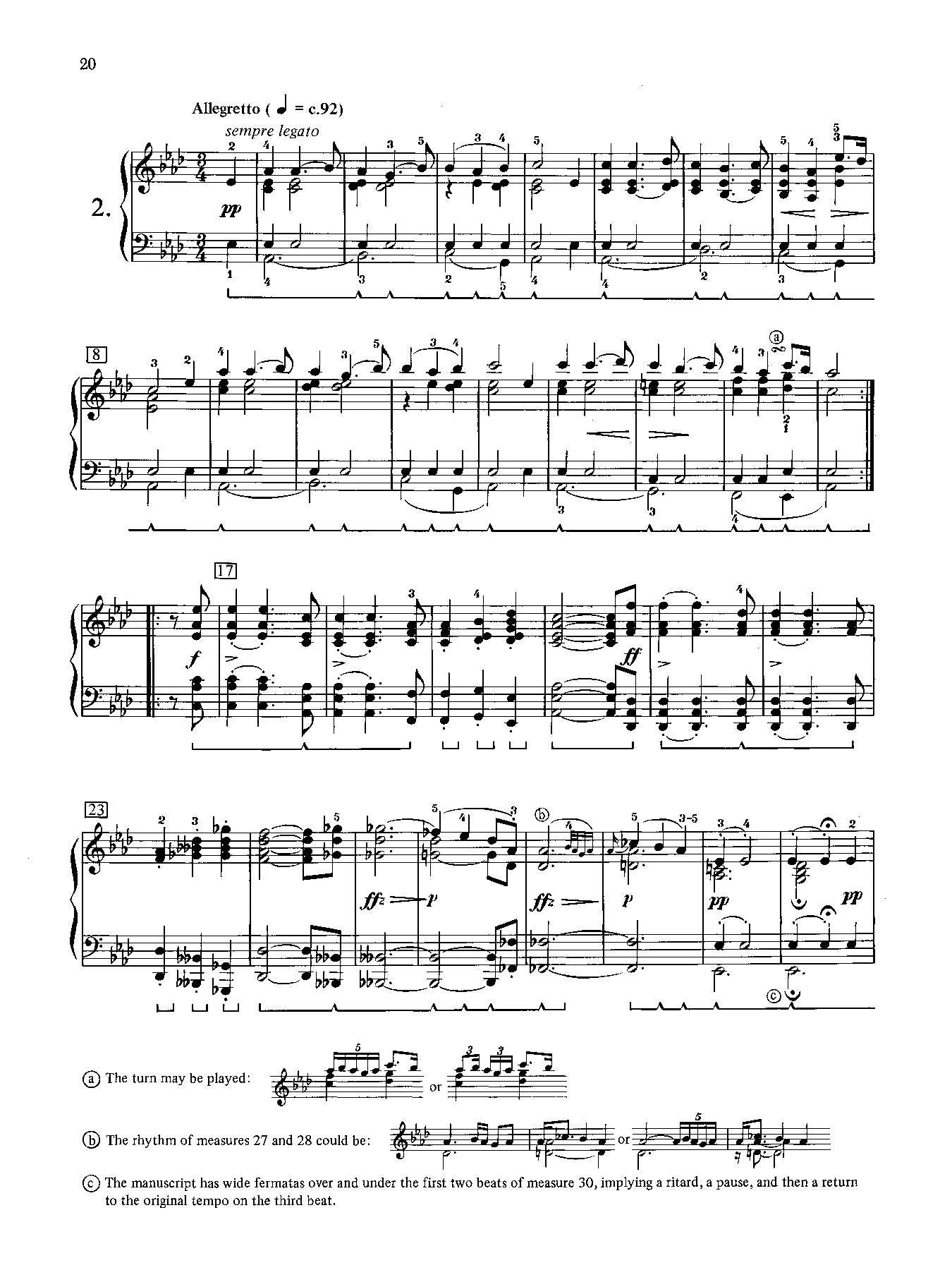 Schubert: Impromptus Op. 142 for Piano
