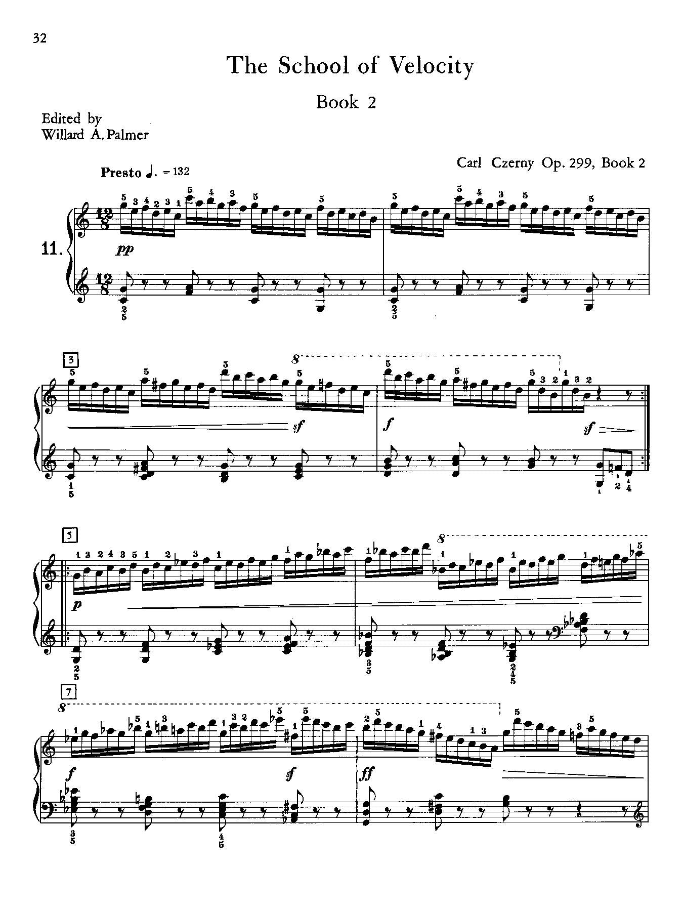 Czerny-Germer: Selected Piano Studies, Volume 1