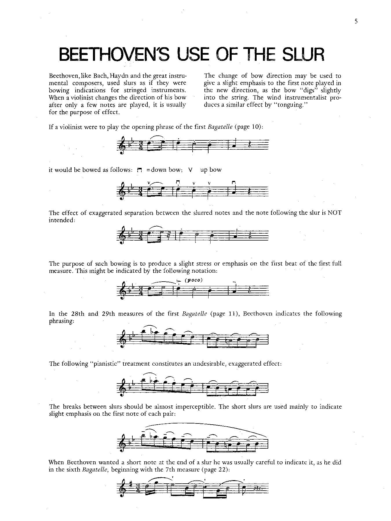 Beethoven: Eleven Bagatelles, Opus 119 for the Piano