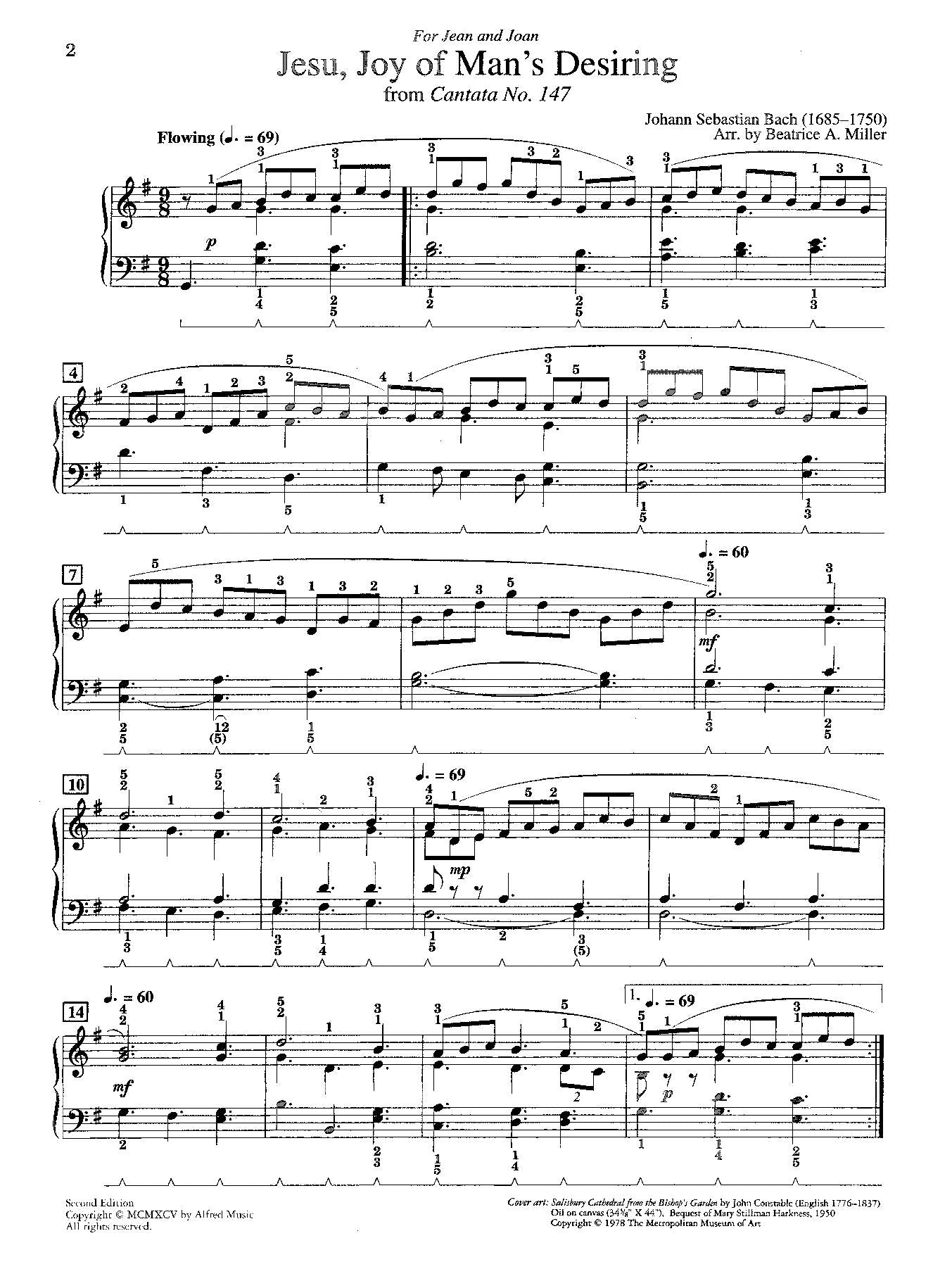 J. S. Bach: Jesu, Joy of Man's Desiring