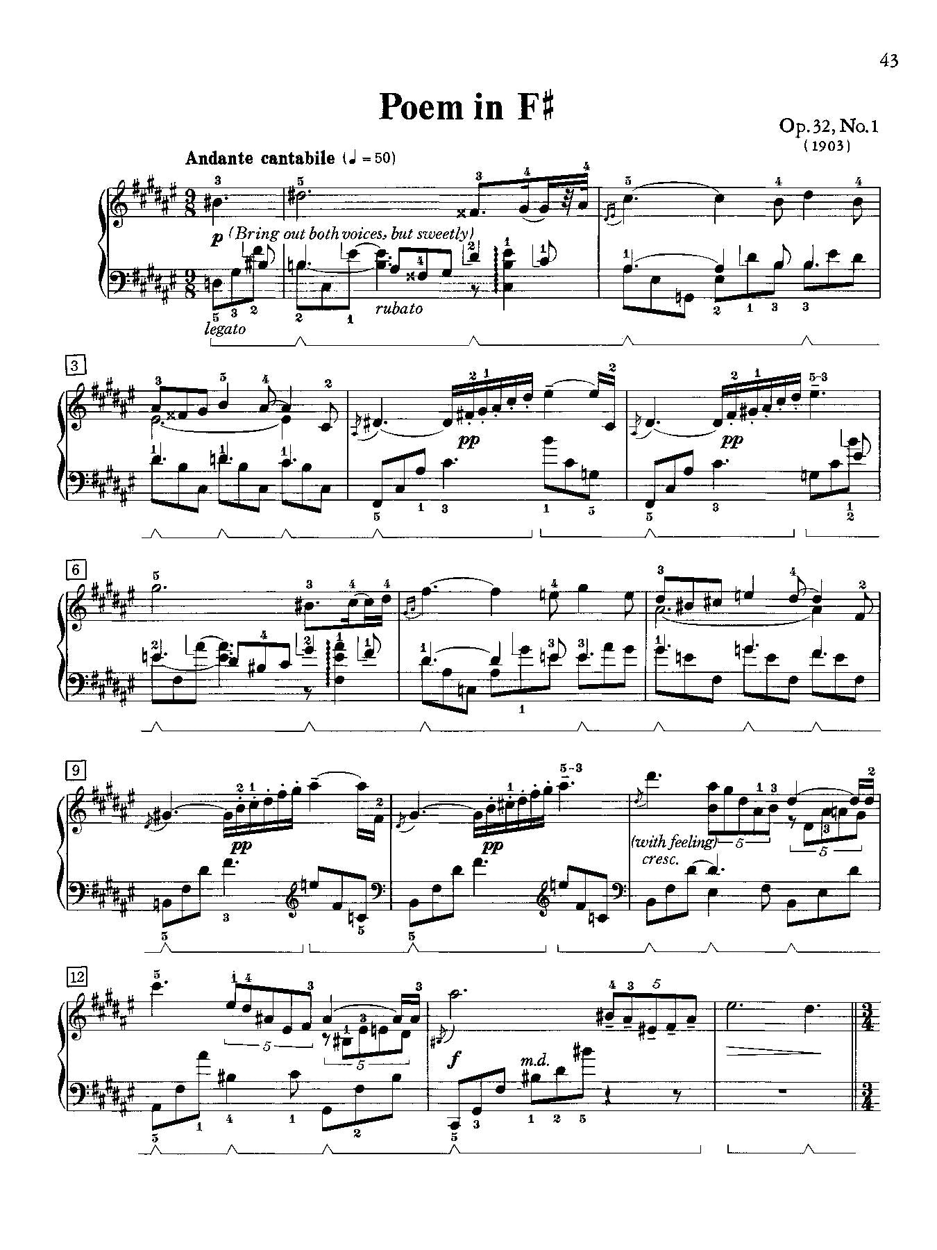 Scriabin: Selected Works