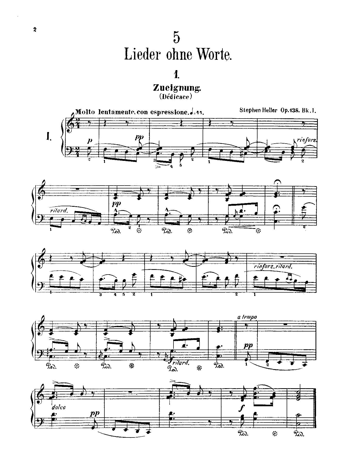 Heller: Album for the Young, Opus 138