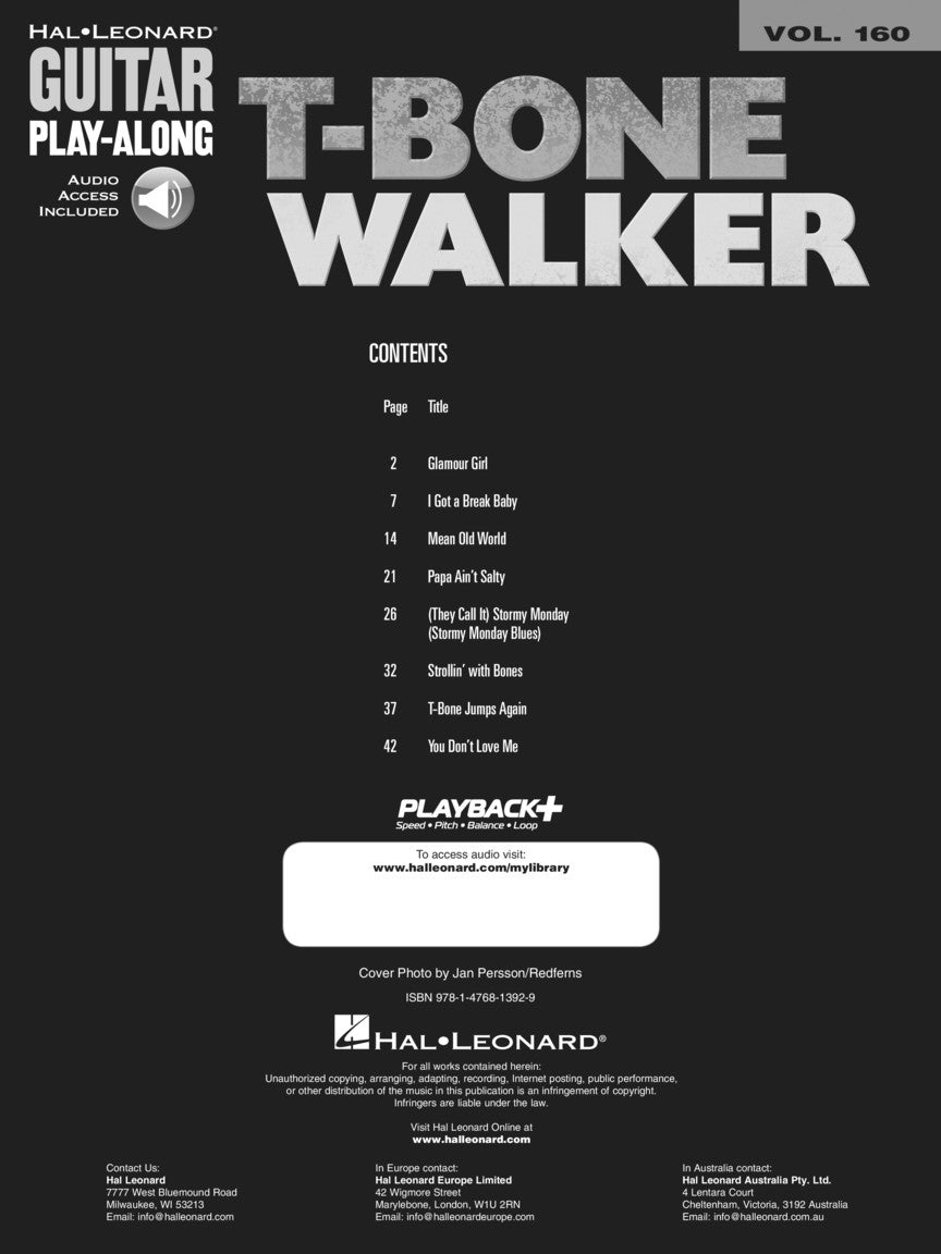 T-Bone Walker Guitar Play-Along