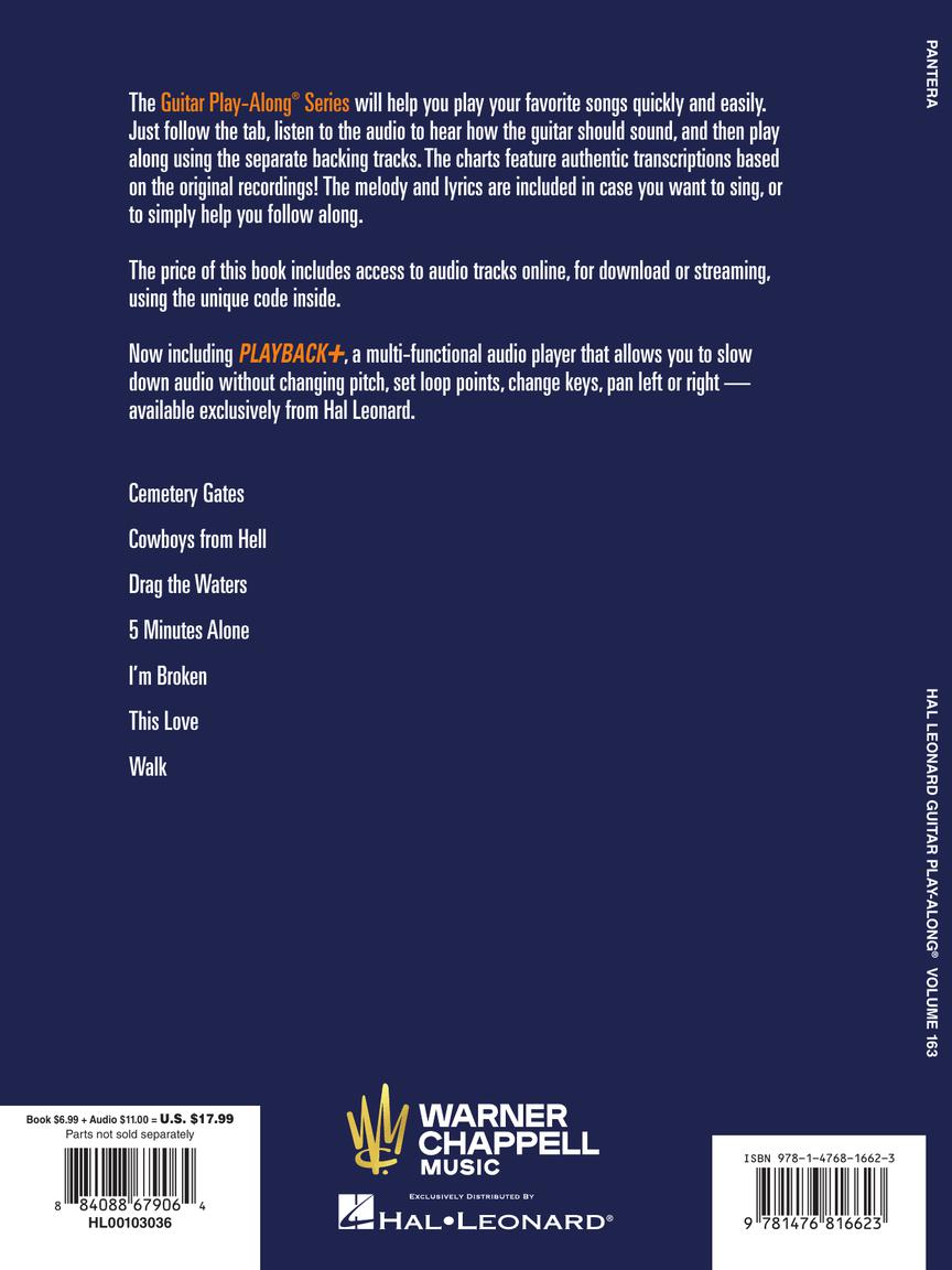 Pantera Guitar Play-Along