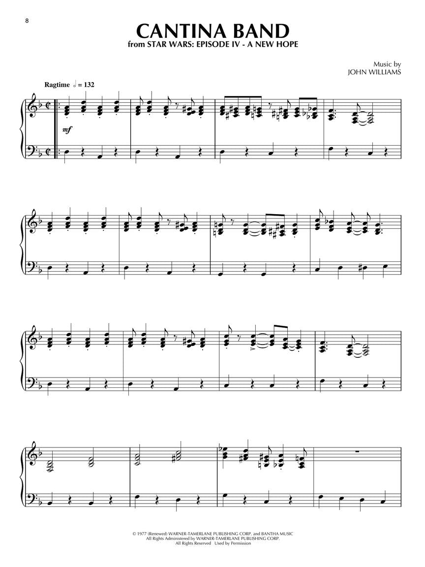 Star Wars Piano Play-Along Volume 127