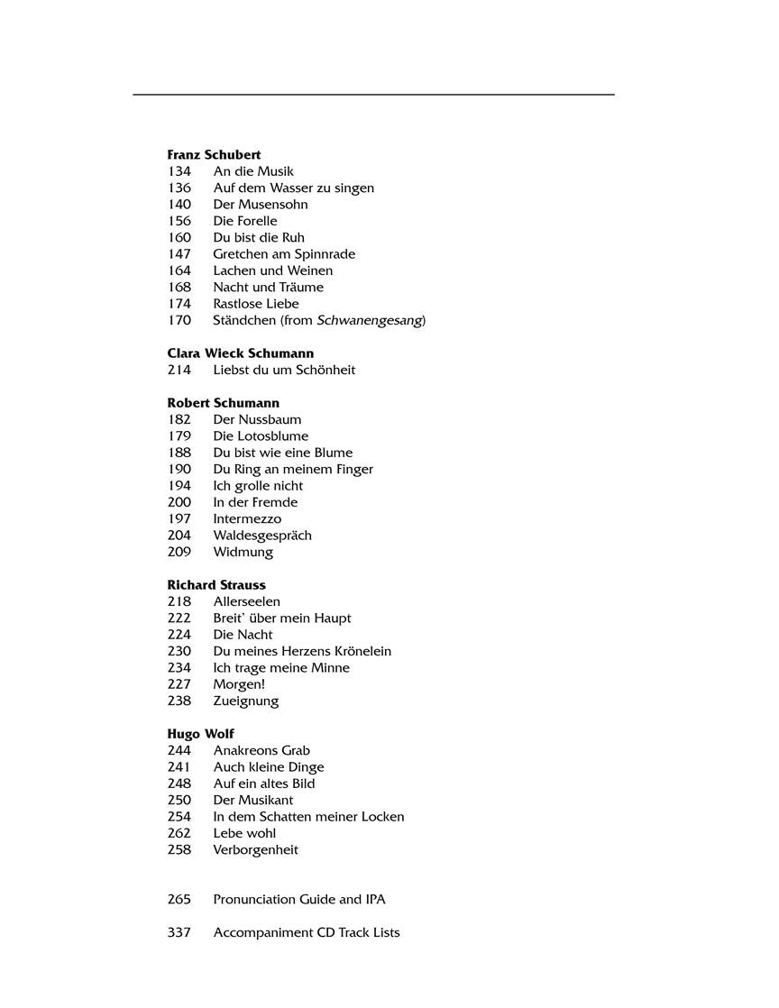 The Lieder Anthology