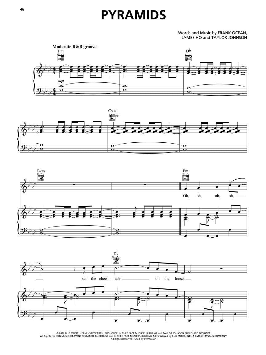 Frank Ocean - Channel Orange - PVG