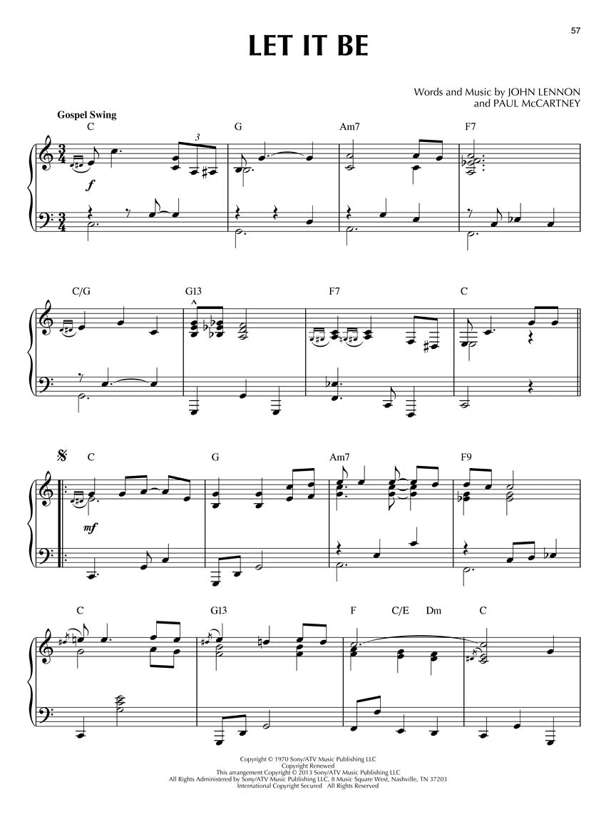 The Beatles - Jazz Piano Solos