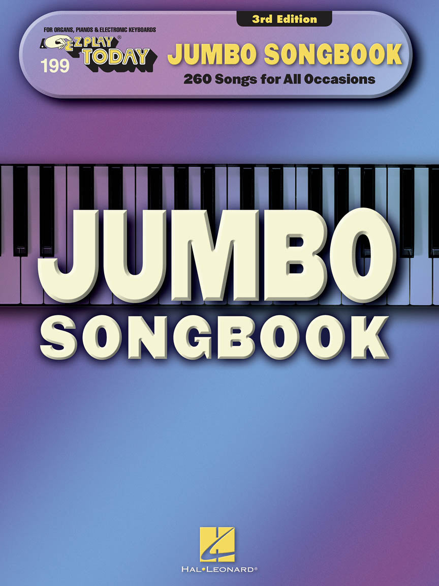 EZ Play Piano 199, Jumbo Songbook - 3rd Edition