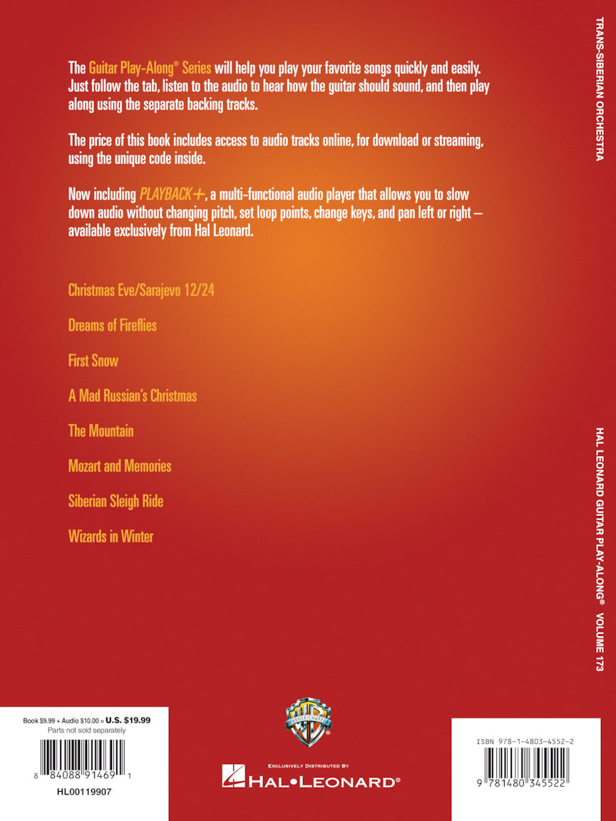 Trans-Siberian Orchestra Guitar Play-Along