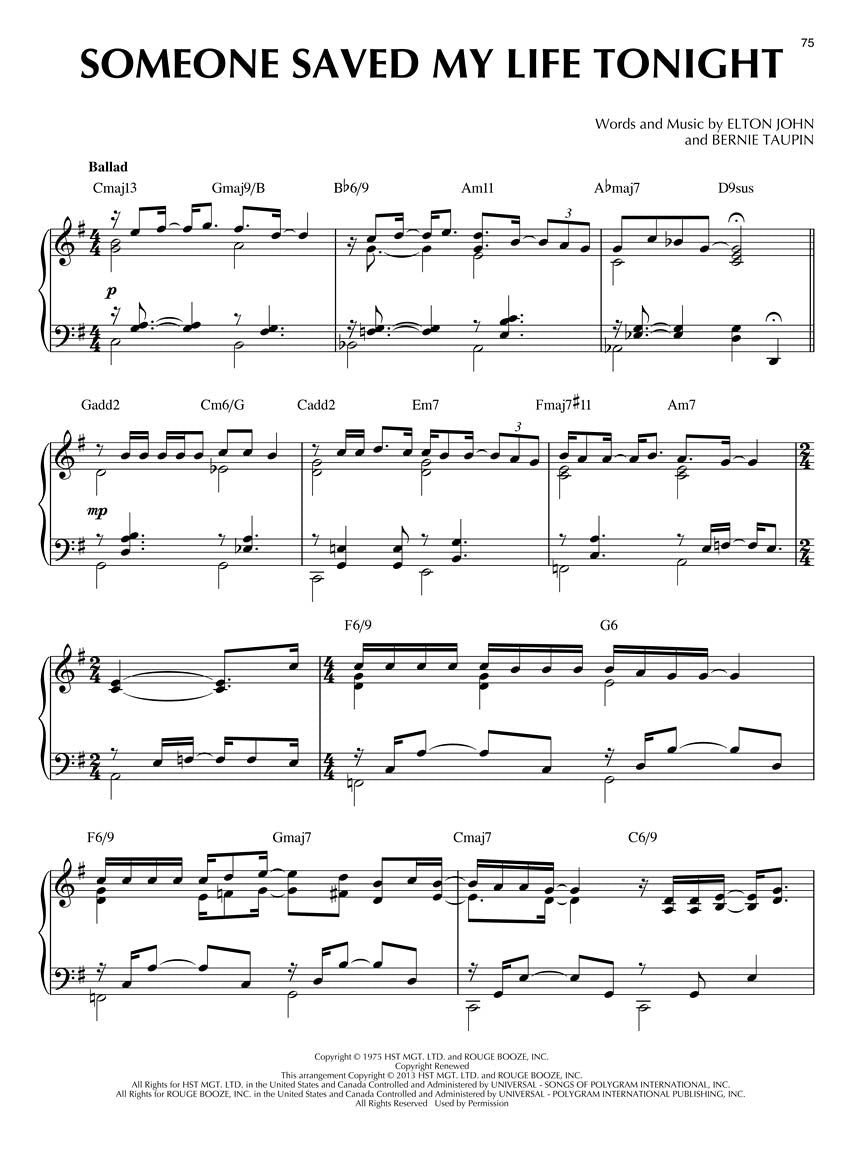 Elton John - Jazz Piano Solos