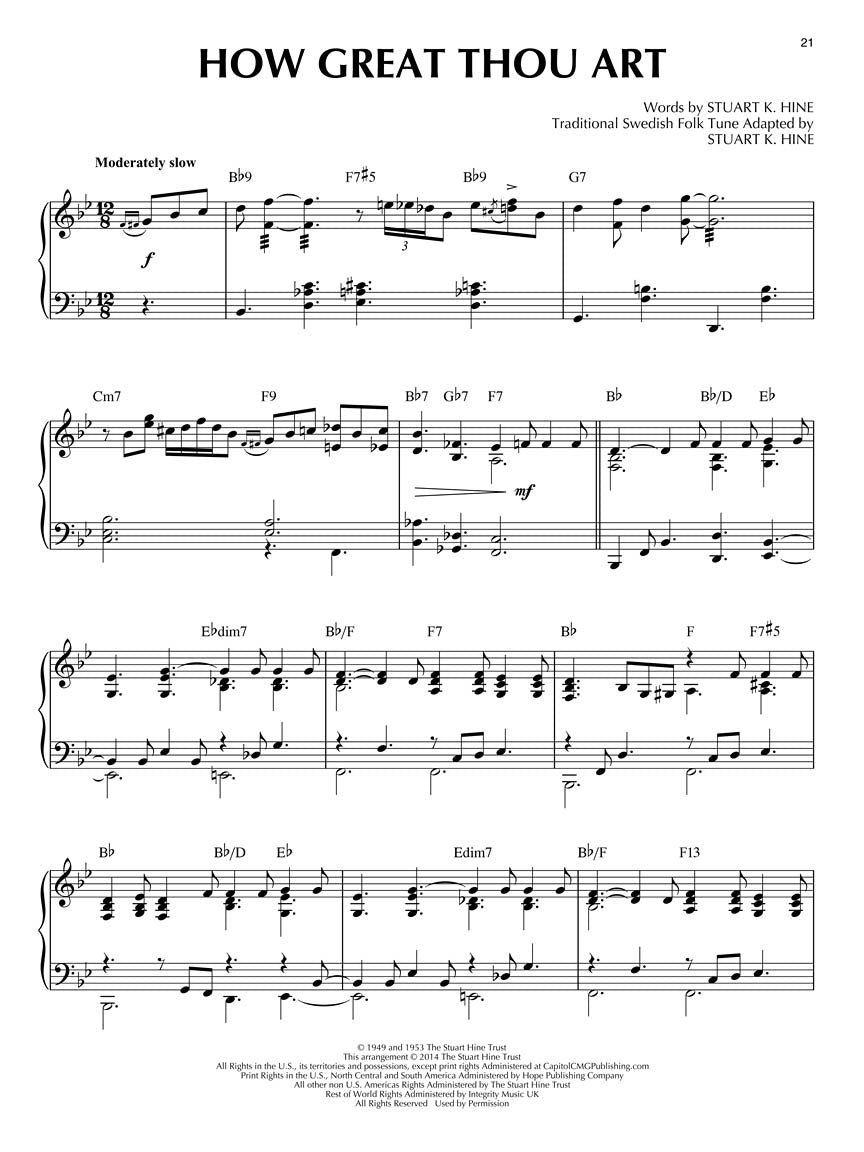 Gospel - Jazz Piano Solos