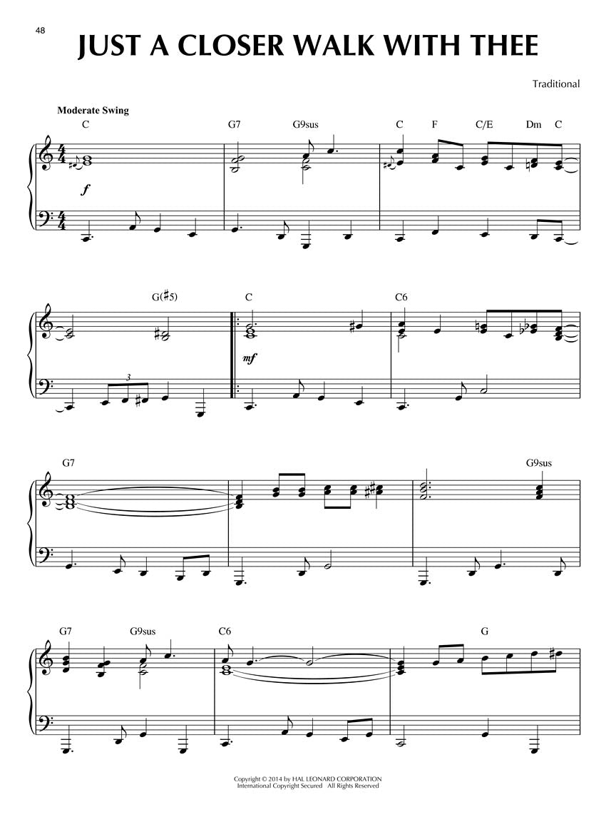 Gospel - Jazz Piano Solos