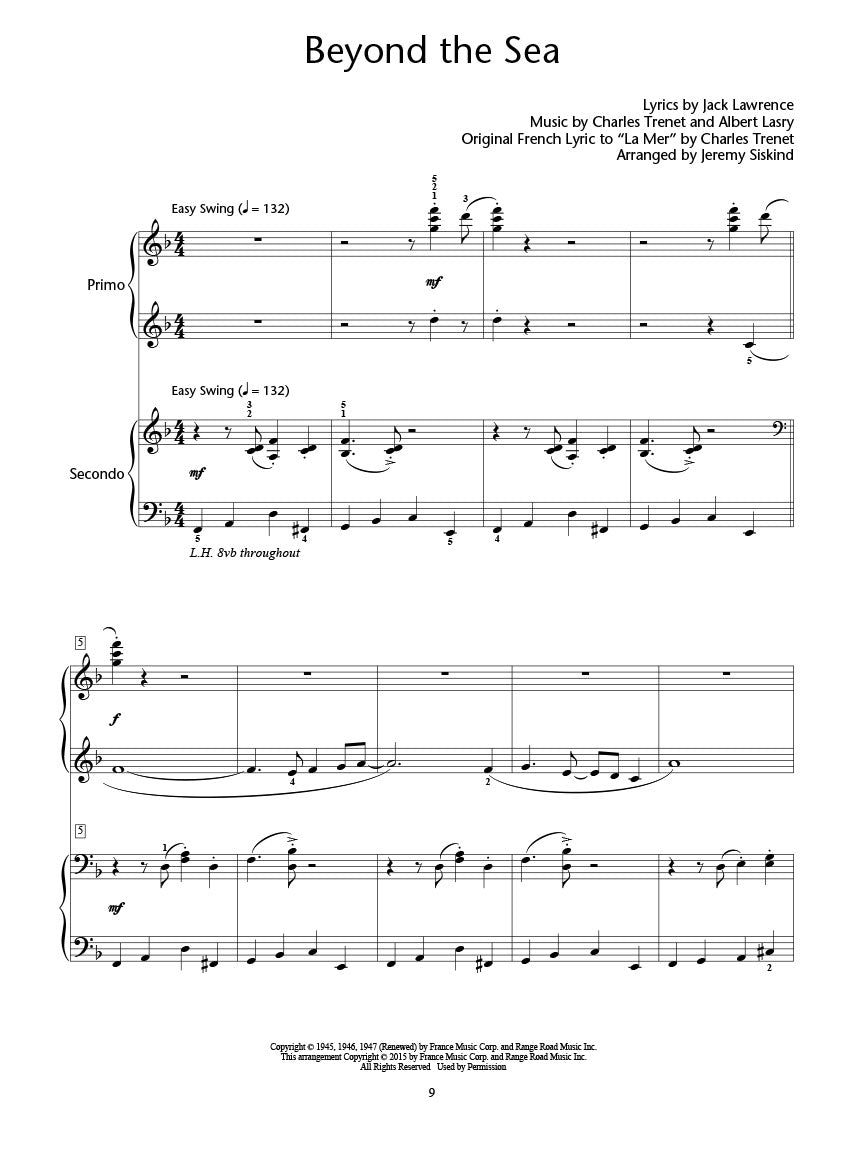 Jazz Hits for Piano Duet (Intermediate)