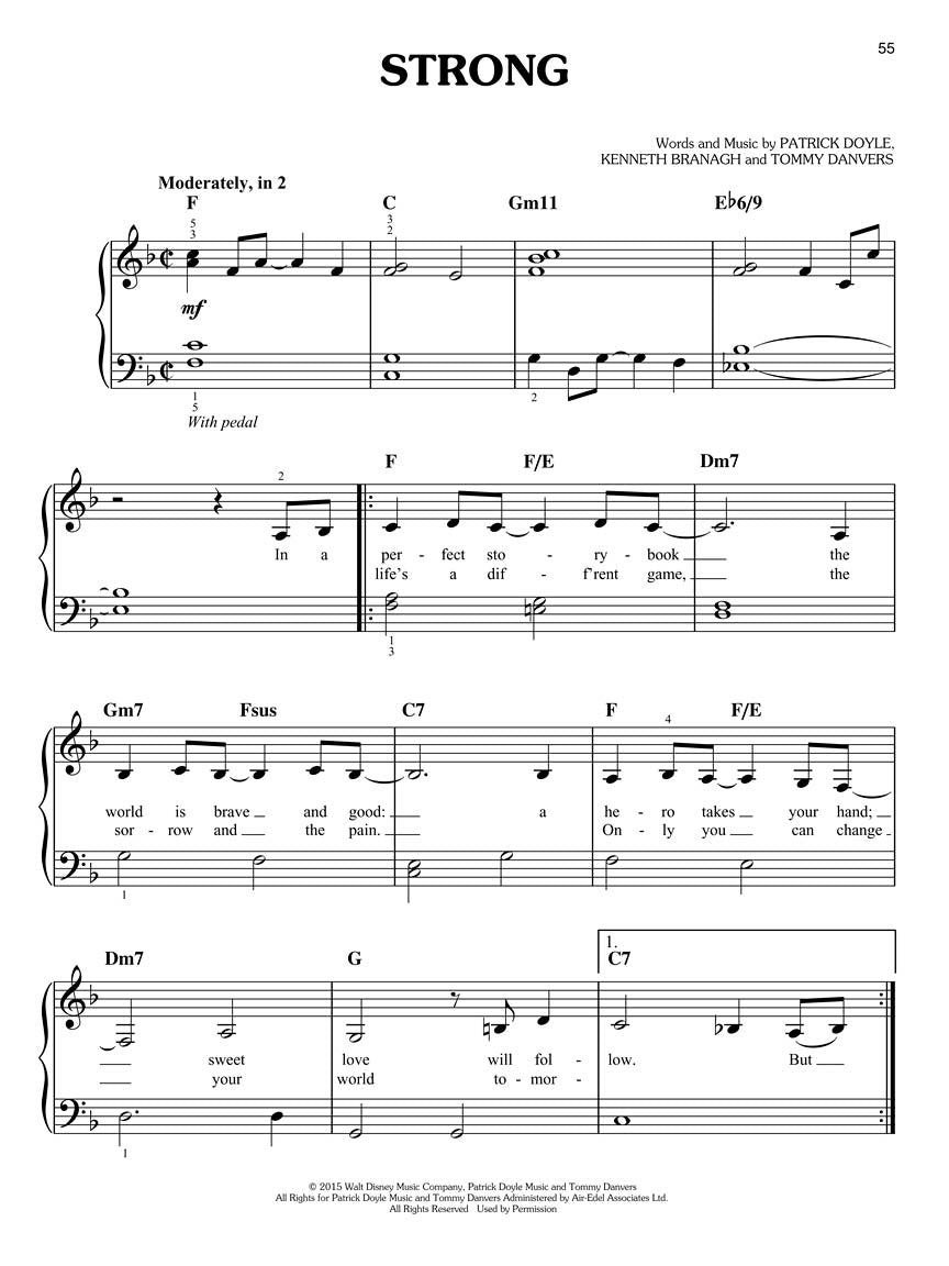 Cinderella - Easy Piano