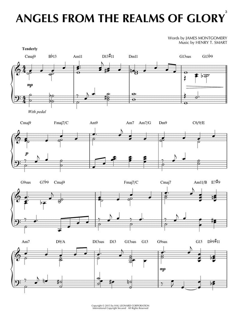 Sacred Christmas Carols - Jazz Piano Solos