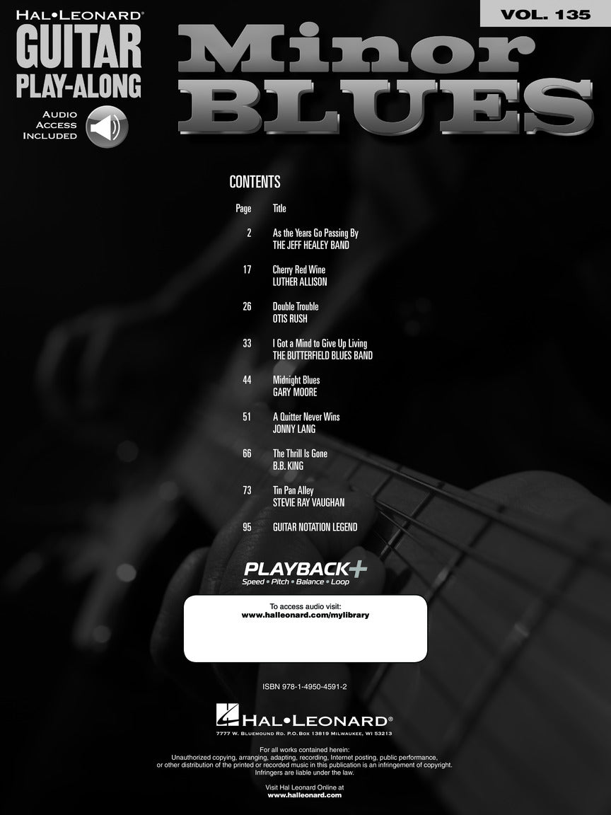 Minor Blues Guitar Play-Along