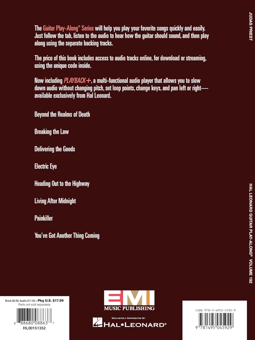 Judas Priest Guitar Play-Along