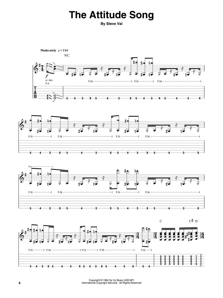 Steve Vai Guitar Play-Along