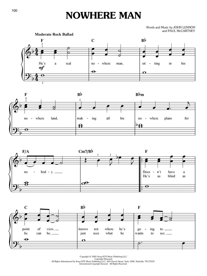 First 50 Songs by the Beatles You Should Play on the Piano