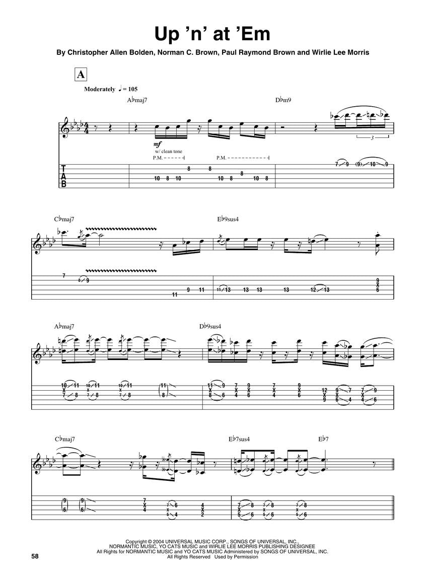 Smooth Jazz Guitar Play-Along