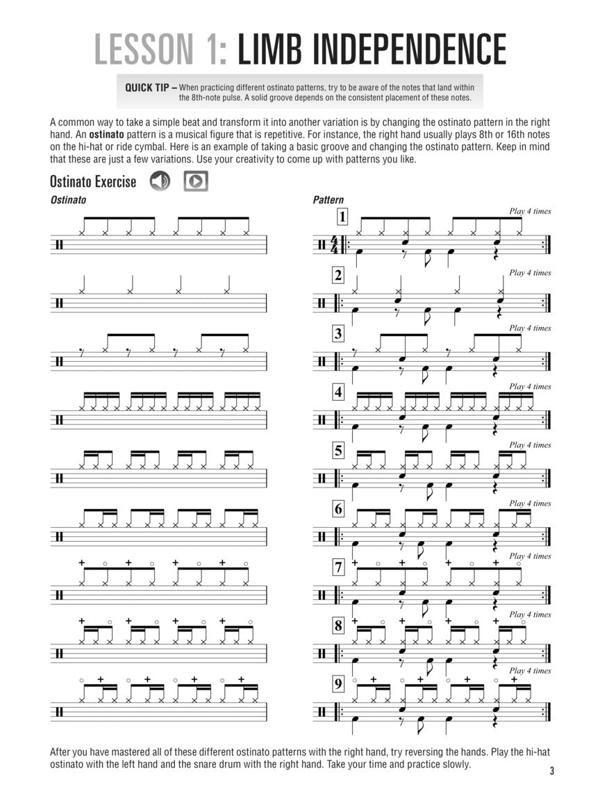 Hal Leonard Drumset Method, Book 2