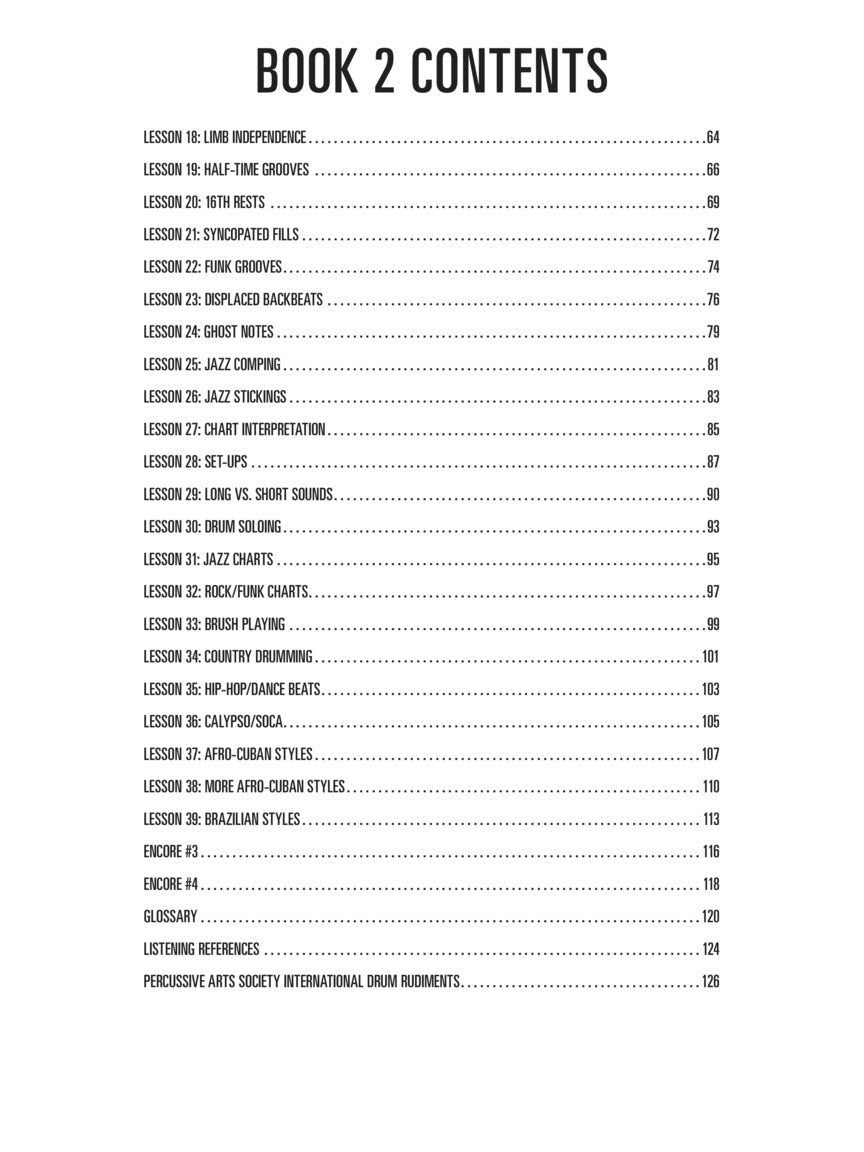 Hal Leonard Drumset Method, Complete Edition