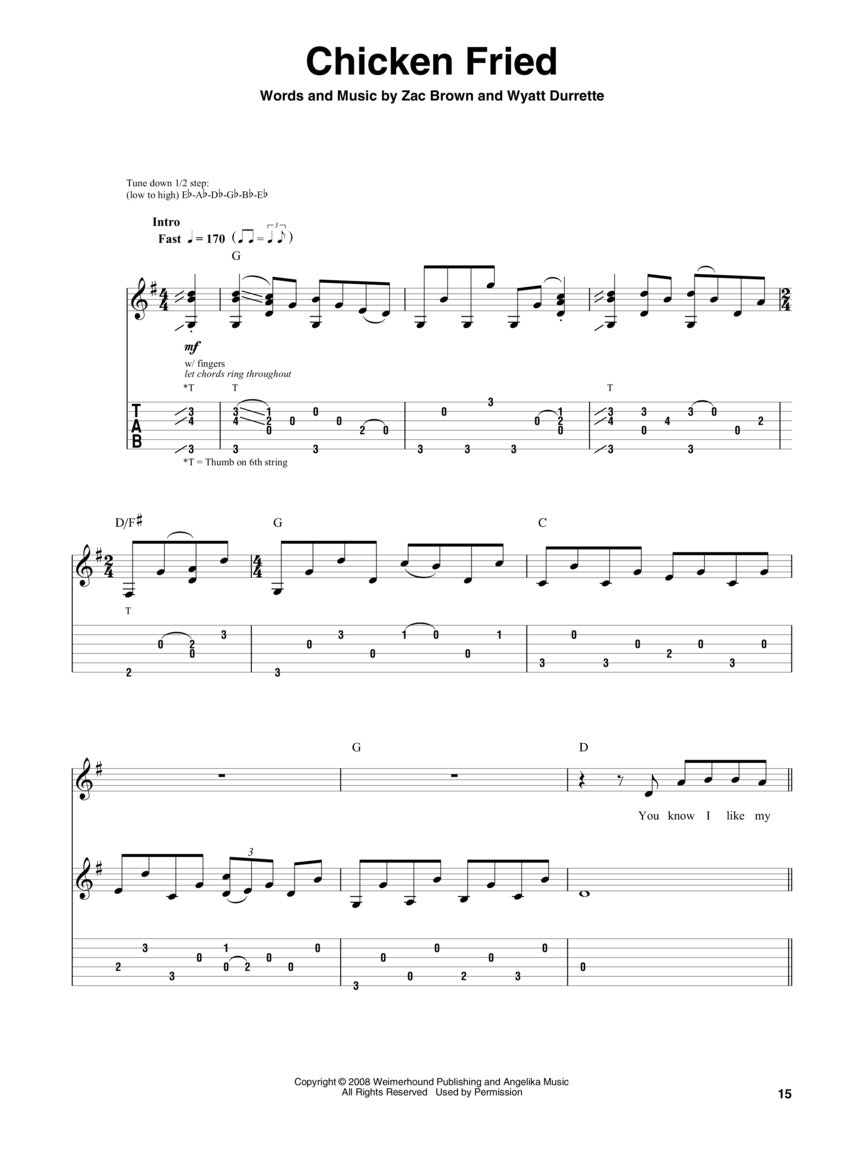 Best Country Hits Guitar Play-Along