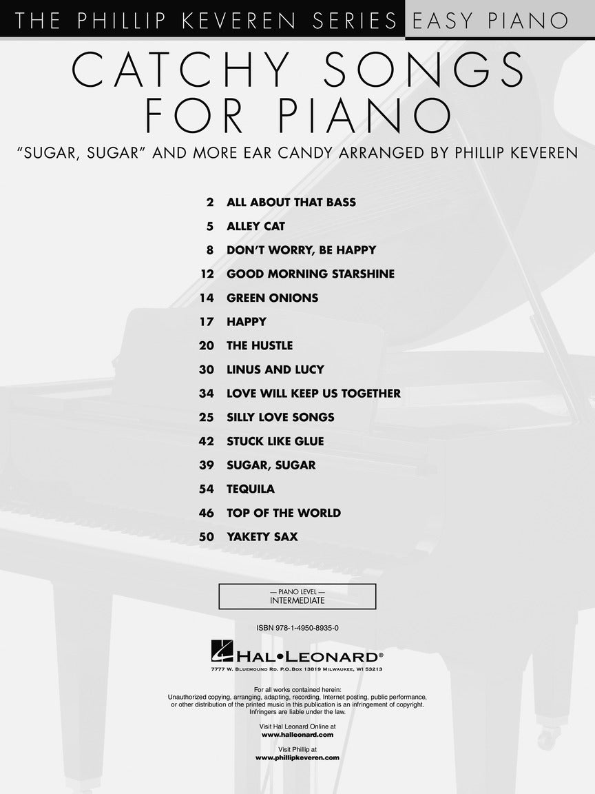 Catchy Songs for Piano arr. Phillip Keveren