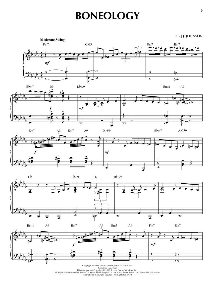 Bebop Classics - Jazz Piano Solos