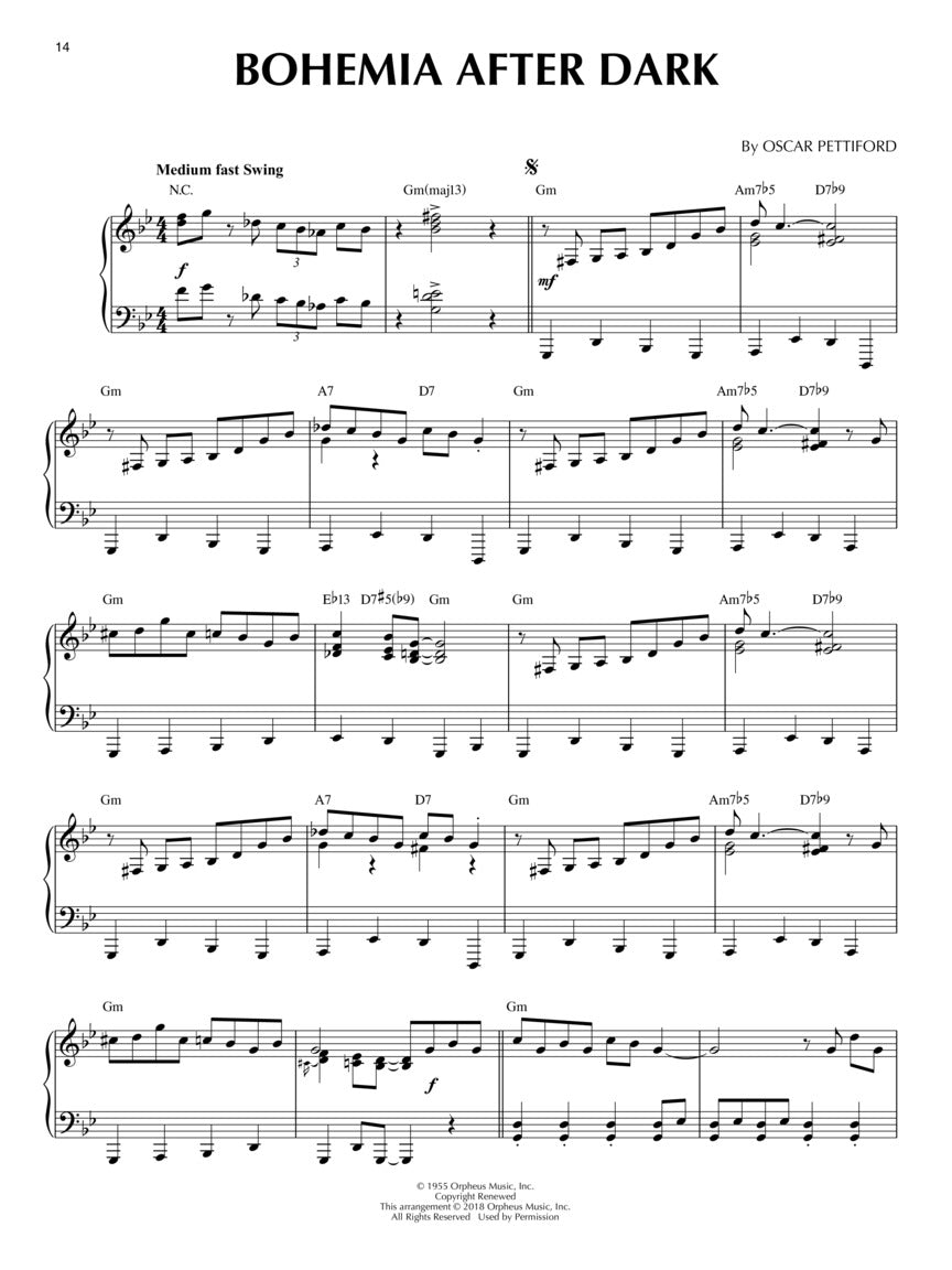 Bebop Classics - Jazz Piano Solos