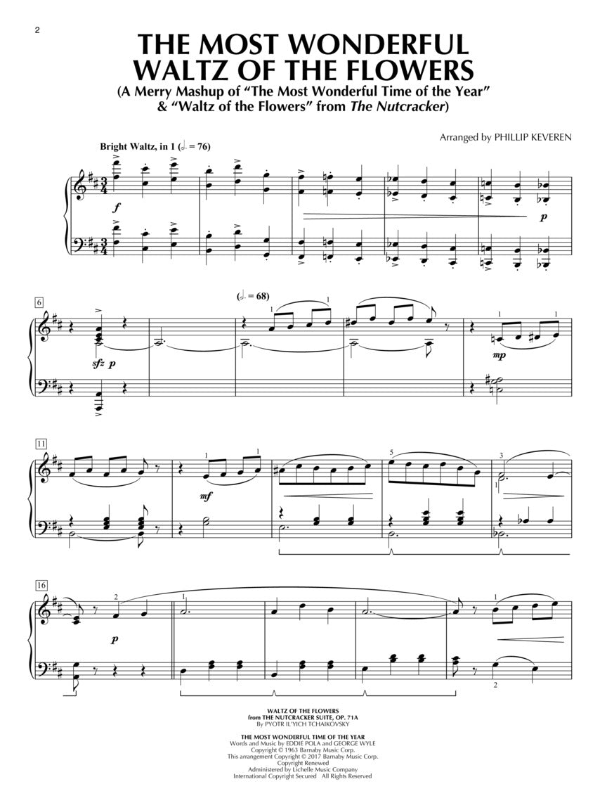 The Most Wonderful Waltz of the Flowers for Piano Soloist arr. Phillip Keveren