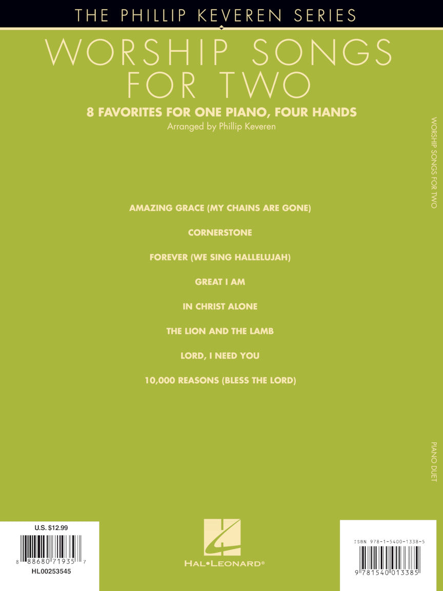 Worship Songs for Two arr. Phillip Keveren
