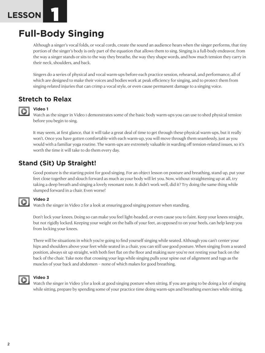 First Fifteen Lessons: Voice