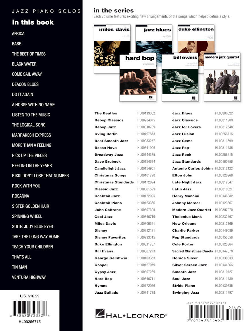 Jazz-Rock - Jazz Piano Solos