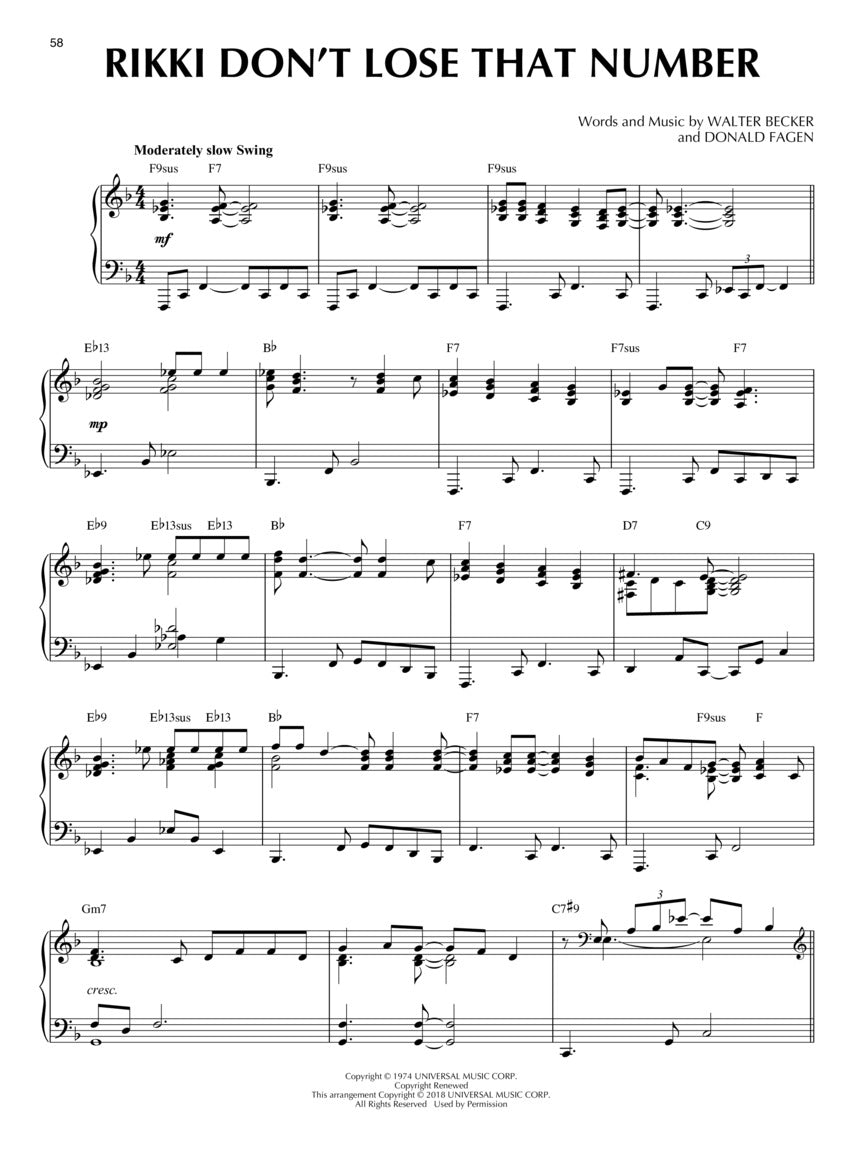 Jazz-Rock - Jazz Piano Solos