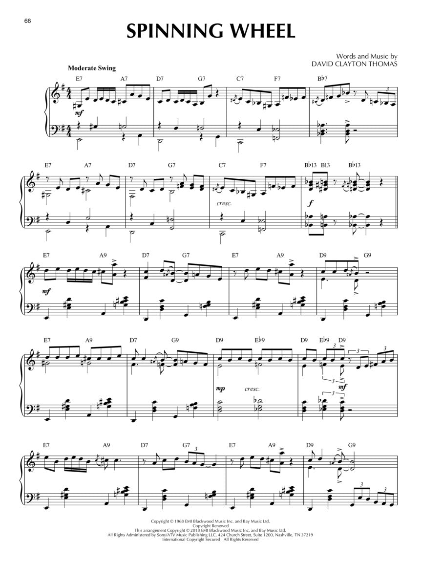 Jazz-Rock - Jazz Piano Solos